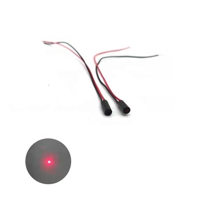 Module de diode laser rouge de 635 nm à 638 nm avec mise au point réglable et divergence de faisceau de 0,3 mrad