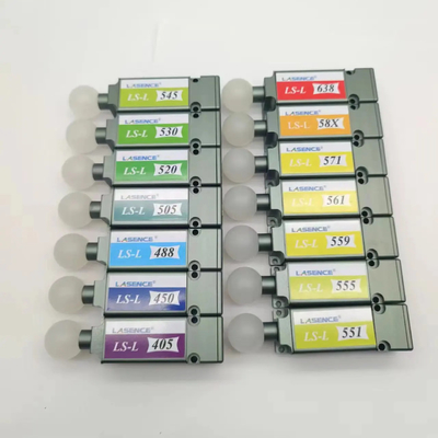 Type de fibre 3.5μm 405nm 450nm 455nm 488nm Laser bleu 1mW 5mW 10mW Module laser à points