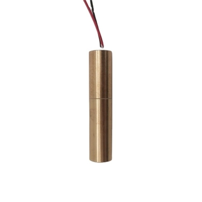 Corps en laiton Compact DPSS Green Laser Module avec une puissance de sortie de 4 mW et une longueur d'onde de 532 nm