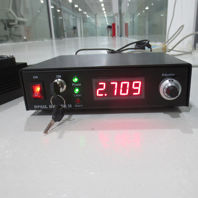Faible résidu IR 650nm Diode laser rouge Coaxial Pigtail avec 5% de stabilité de puissance à 25 °C