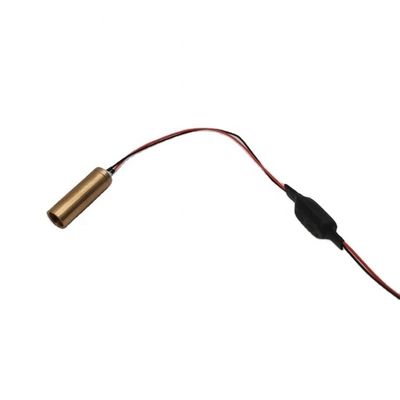 18mrad Divergence du faisceau 532nm 545nm 10mW et 20mW Tête laser verte pour les applications