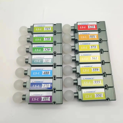 Module laser à diode pompée pour microscopie confocale