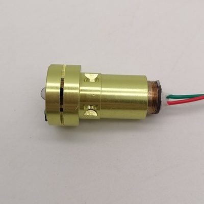 Module laser de ligne de 15 mW de 555 nm de lasence CW Sortie dans une plage de température de -10 à 50 °C