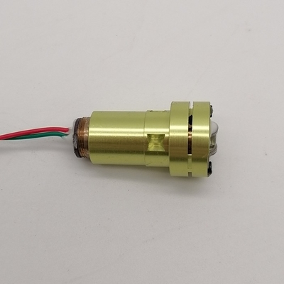 Module laser de ligne de 15 mW de 555 nm de lasence CW Sortie dans une plage de température de -10 à 50 °C