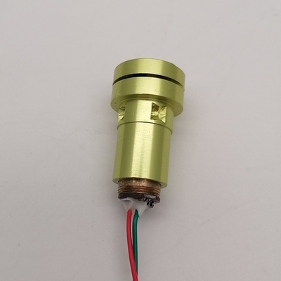 Module laser de ligne de 15 mW de 555 nm de lasence CW Sortie dans une plage de température de -10 à 50 °C