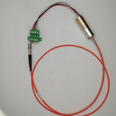 Longueur d'onde spéciale 20x55 mm 545 nm Tête laser verte haute puissance couplée à une fibre de 200 μm