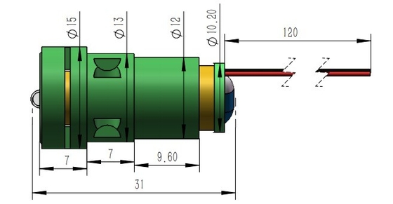 Faisceau de ligne de module laser à haute stabilité pour les pièces d'équipement de niveau laser
