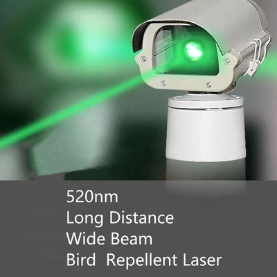 Large plage de température 520nm 1W laser vert laser répulsif d'oiseaux avec une grande stabilité