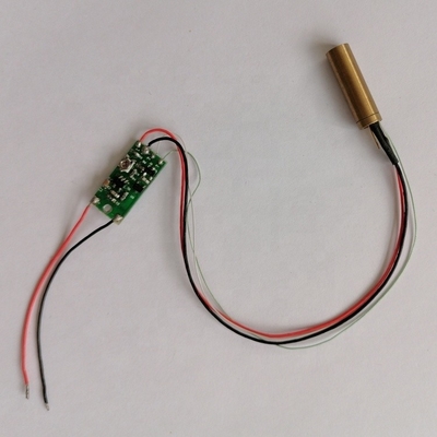 Module laser DPSS compact de 1 à 5 mW pour l'alignement laser 6,3 x 18 mm Voltage de travail 2,7 à 5,0 V