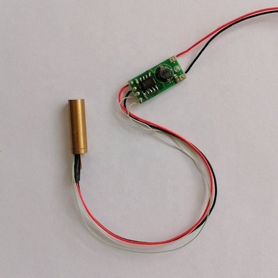 Module laser DPSS compact de 1 à 5 mW pour l'alignement laser 6,3 x 18 mm Voltage de travail 2,7 à 5,0 V