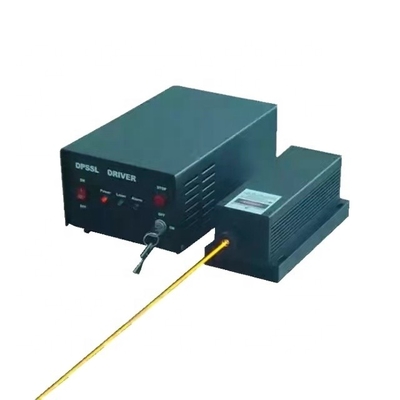 DPSS 50mW Module laser jaune 589nm adapté aux exigences du client