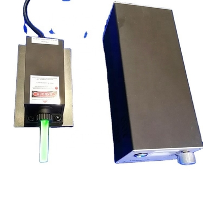Laser DPSS à l'état solide avec poids de 1,8 kg et hauteur de faisceau de 85 mm Laser jaune de 100 mW