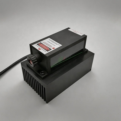 Laser DPSS à l'état solide avec poids de 1,8 kg et hauteur de faisceau de 85 mm Laser jaune de 100 mW