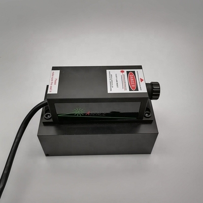 Laser DPSS à l'état solide avec poids de 1,8 kg et hauteur de faisceau de 85 mm Laser jaune de 100 mW