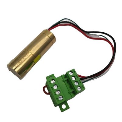 1mW 5mW Green Line Laser Module 520nm 532nm 545nm avec un boîtier en aluminium anodisé noir