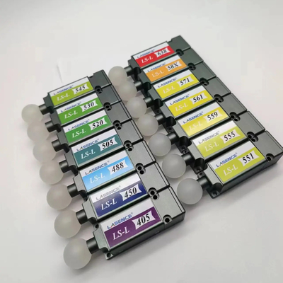 Module pompé par diode laser à haute lumière DPSS vert jaune orange pour la microscopie confocale