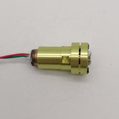 120° Angle du ventilateur 555nm Module de niveau laser pour une plage de température de -10 à 50C et une solution