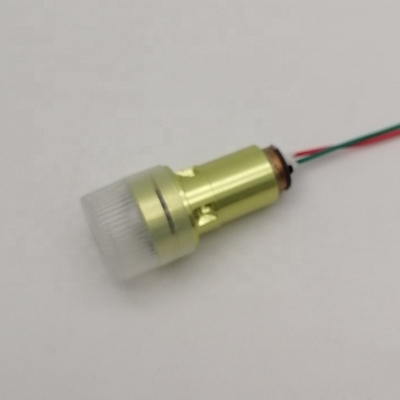 120° Angle du ventilateur 555nm Module de niveau laser pour une plage de température de -10 à 50C et une solution
