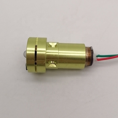 120° Angle du ventilateur 555nm Module de niveau laser pour une plage de température de -10 à 50C et une solution